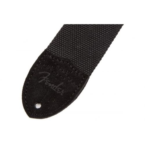 Гитарный ремень FENDER STRAP 2" COTTON BK OVAL LOGO